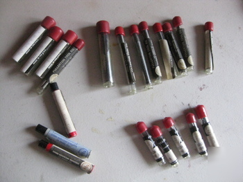 New lot 20 fullerton end mills 1/8 3/16 3/8 1/4 carbide