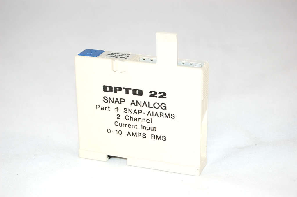 Opto 22 snap-aiarms 2 channel 0-10 amps rms snap module