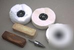 Polishing kit 25 for plastics & glass