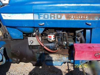 Sold ford 4600 farm tractor sold 