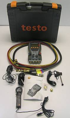 Testo 556-1 digital refrigeration system analyzer kit 