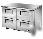 True tuc-48D-4| four drawer undercounter refrigerator|