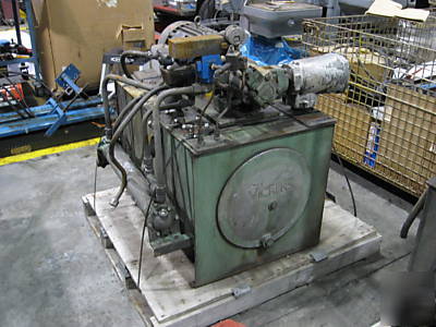 5 hp vickers hydraulic pump unit complete
