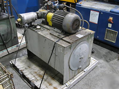 5 hp vickers hydraulic pump unit complete