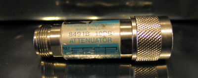 Agilent / hp 8491B coaxial 10DB attenuator, 18GHZ