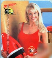 Baywatch gena lee nolan mouse pad #1