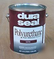 Dura-seal semi-gloss polyurethane floor finish (quart)