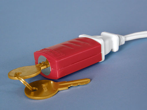 Electrical cord plug lock