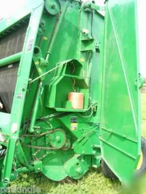 1998 john deere model 566 round baler 1245 bales