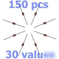 1W zener diode set 30 values 150PCS
