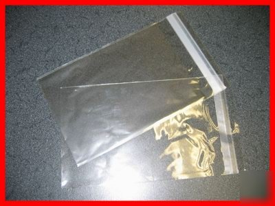 7000 4-5/8 X5-3/4 (A2+) card resealable cello/poly bags