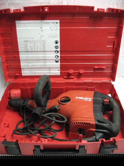 Hilti te 706 demolition hammer drill ~ nice & no res 