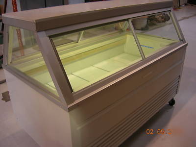 Hussman ice cream freezer display self contained low te