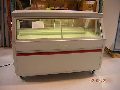 Hussman ice cream freezer display self contained low te