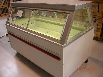 Hussman ice cream freezer display self contained low te