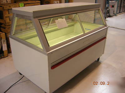 Hussman ice cream freezer display self contained low te