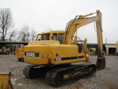 John deere 120 excavator deere trackhoe *we deliver*