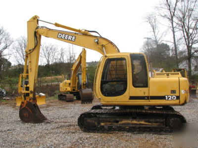 John deere 120 excavator deere trackhoe *we deliver*