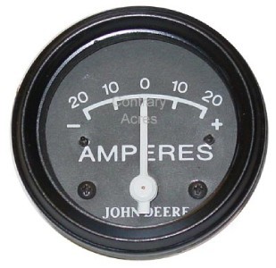 John deere 620 630 720 730 820 830 black ammeter gauge