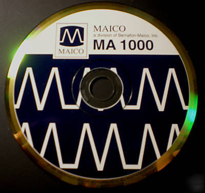 Maico ma-1000 audiometer software