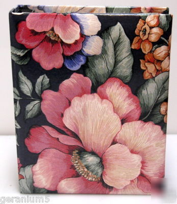 New flower note pad paper holder pencil set 