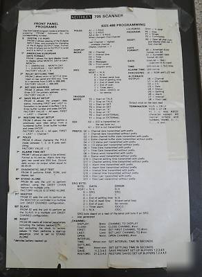 Keithley 705 ieee compatible scanner
