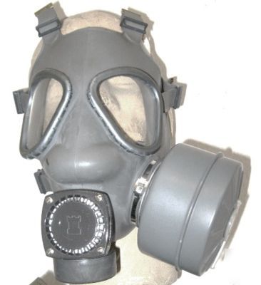 New M9 style gas mask & nbc filter with full face mask
