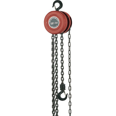 Northern industrial manual gear chain hoist - 3-ton