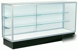 Retail store 4' glass showcase display case full vision