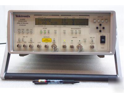 Tektronix SJ300E sonet sdh jitter wander analyzer OPT12