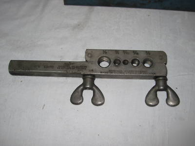 Vintage imperial brass manufacturing flaring tool kit