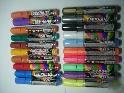 20 neon liquid chalk glass marker dry erase menu board 