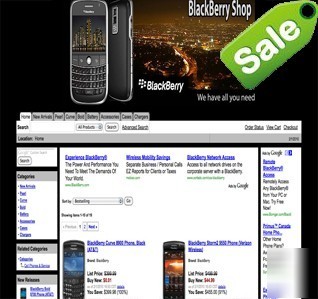 Blackberry established business for sale website +bonus
