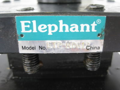 Elephant etp HD612 heavy duty square indexing turret W4