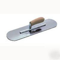 Kraft 3 x 16 -inch pool trowel no burn chrome spendless