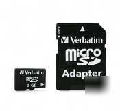 Verbatim 2GB microsd card - VER96168 - 96168