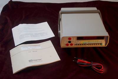 Gw instek gdm-8145 digital multimeter, bench dmm