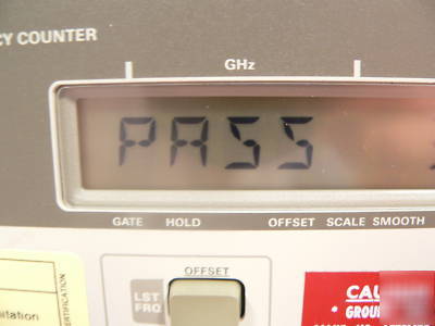 Hp 5352B microwave frequency counter **46 ghz**