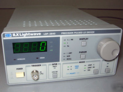 Ilx ldp-3840 precision pulsed current source 