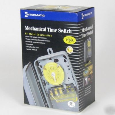 Intermatic mechanical time switch 208 - 277 volts T104R