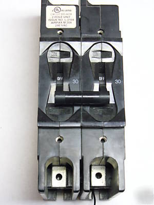 New airpax -2 pole, 30AMP e-frame circuit breaker ( )