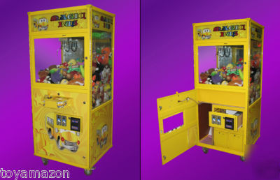 New magic bus - plush toy skill crane vending machine