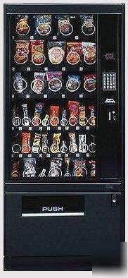 Snack machine commercial glass front snack merchandiser