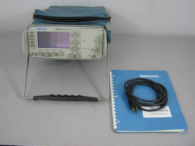 Tektronix 1503C metalic tdr cable tester test set