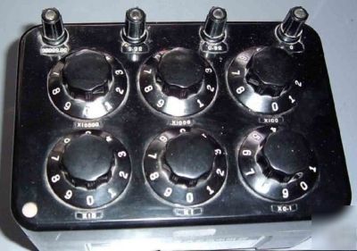 ZX21 precision variable decade resistor resistance box
