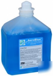 Deb sbs aero blue foaming hand & body shampoo 4/cs