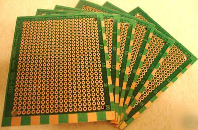 6PCS prototyping strip circuit board 500HOLE 61X73MM