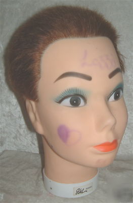 Female dummy head wig/make up/mannequin/shop/hat