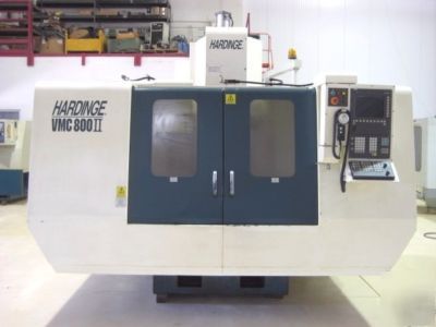 Hardinge vmc-800 ii cnc vertical machining center mill