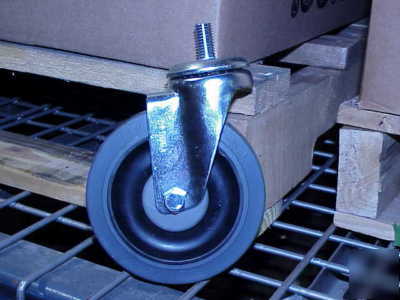 Institutional caster swivel tool box knaack stem 3-1/2